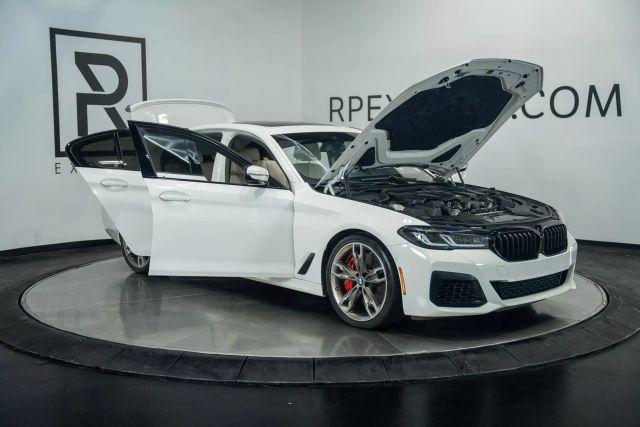 used 2022 BMW M550 car, priced at $53,495