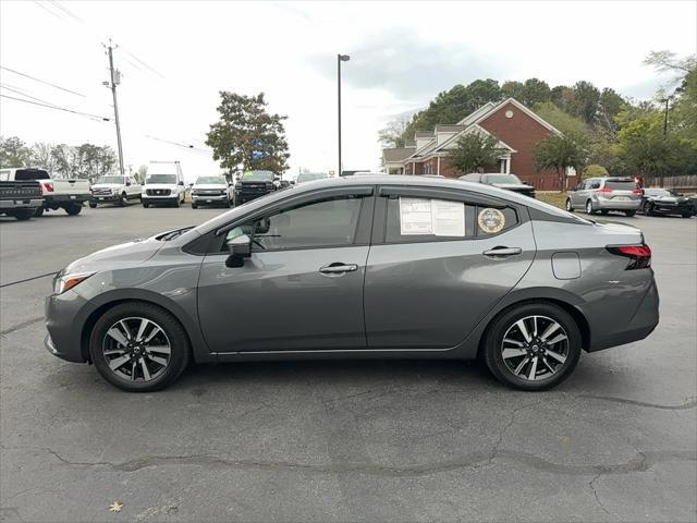 used 2021 Nissan Versa car, priced at $12,900