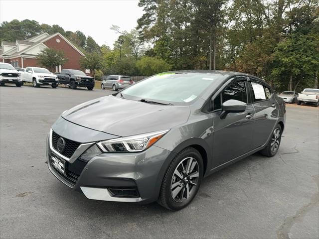 used 2021 Nissan Versa car, priced at $12,900