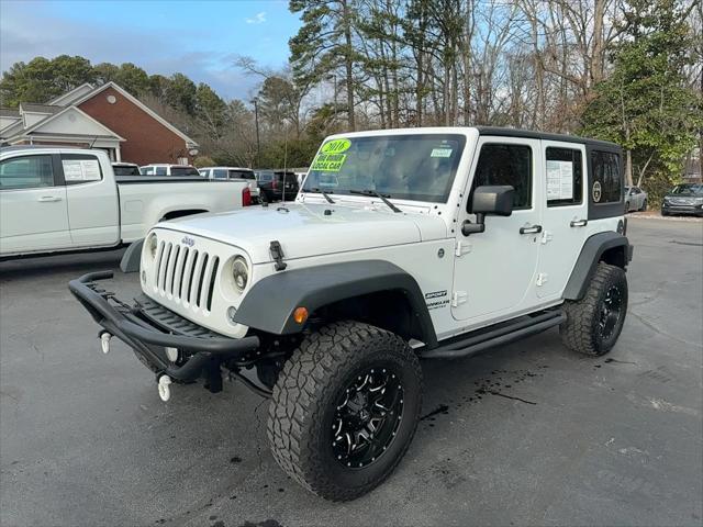 used 2016 Jeep Wrangler Unlimited car, priced at $19,900