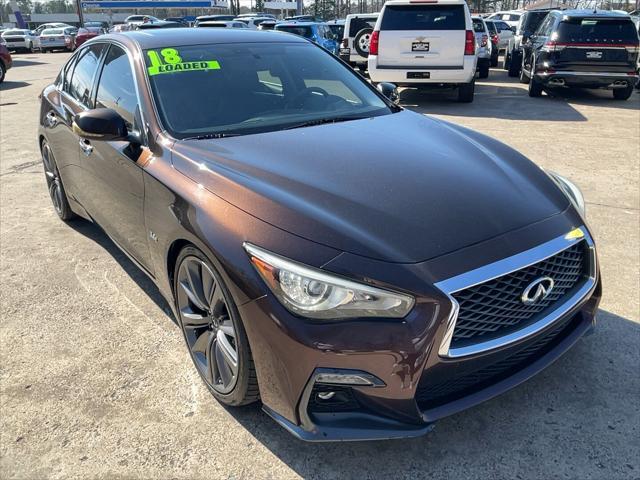 used 2018 INFINITI Q50 car, priced at $19,900