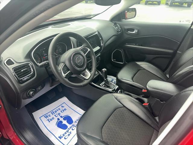 used 2021 Jeep Compass car, priced at $18,900