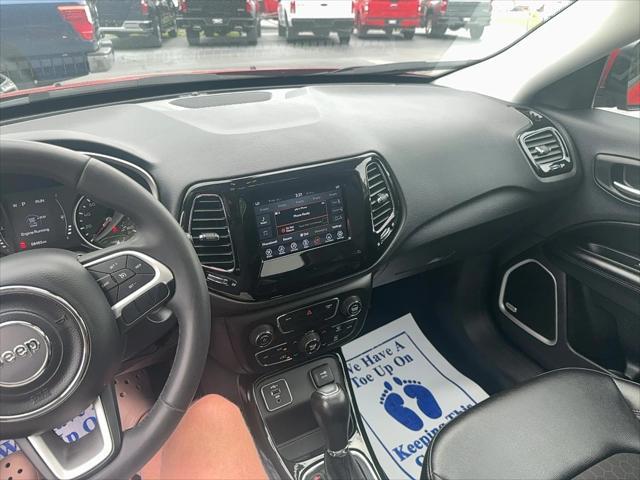 used 2021 Jeep Compass car, priced at $18,900