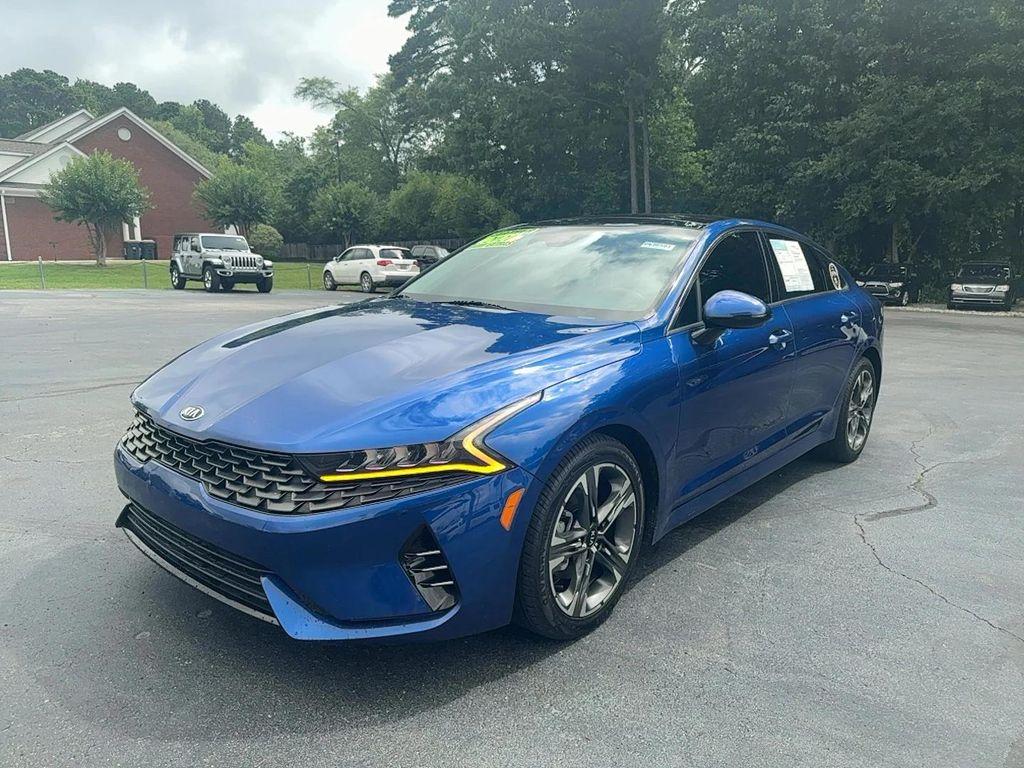 used 2021 Kia K5 car, priced at $21,900