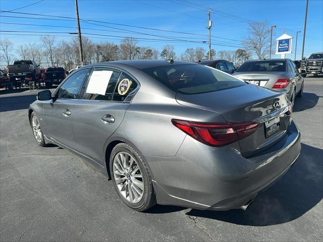 used 2019 INFINITI Q50 car, priced at $21,900