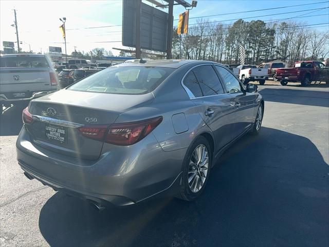 used 2019 INFINITI Q50 car, priced at $21,900