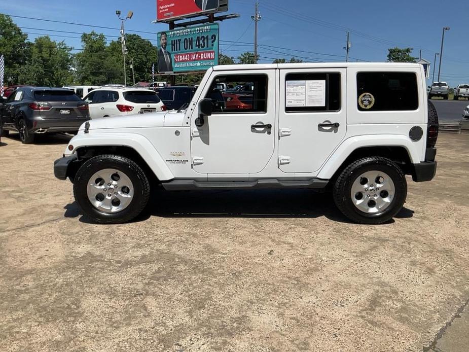 used 2015 Jeep Wrangler Unlimited car, priced at $19,900