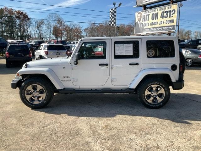 used 2017 Jeep Wrangler Unlimited car, priced at $23,900