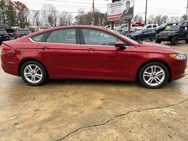 used 2018 Ford Fusion car, priced at $13,900