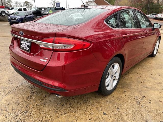 used 2018 Ford Fusion car, priced at $13,900