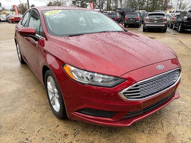 used 2018 Ford Fusion car, priced at $13,900