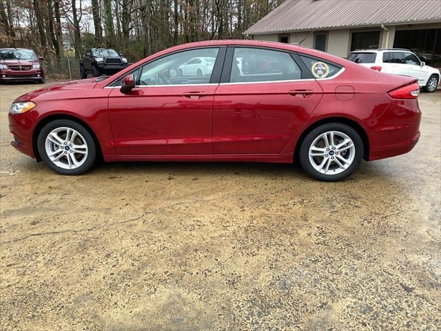 used 2018 Ford Fusion car, priced at $13,900