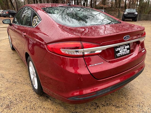 used 2018 Ford Fusion car, priced at $13,900