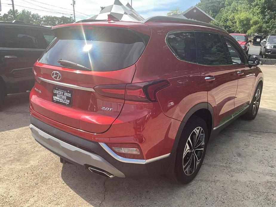 used 2020 Hyundai Santa Fe car, priced at $19,900