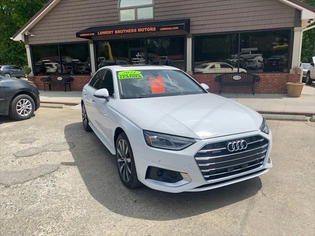 used 2021 Audi A4 car, priced at $24,900