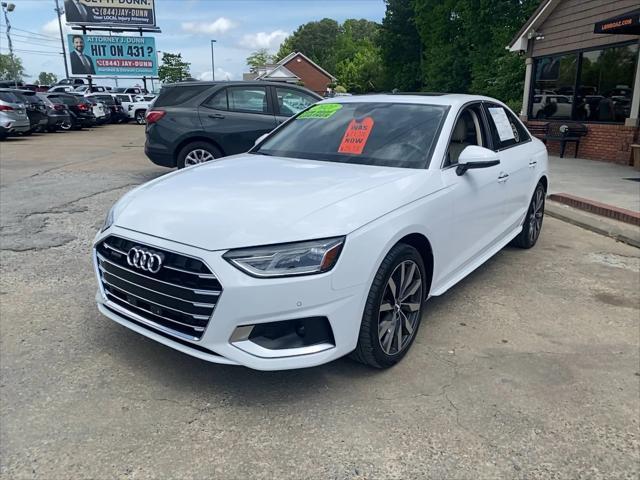 used 2021 Audi A4 car, priced at $24,900