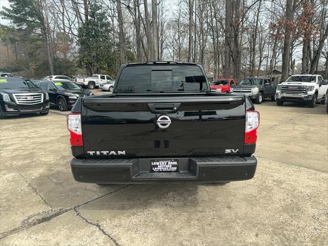 used 2021 Nissan Titan car, priced at $28,900