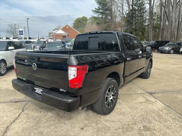 used 2021 Nissan Titan car, priced at $28,900