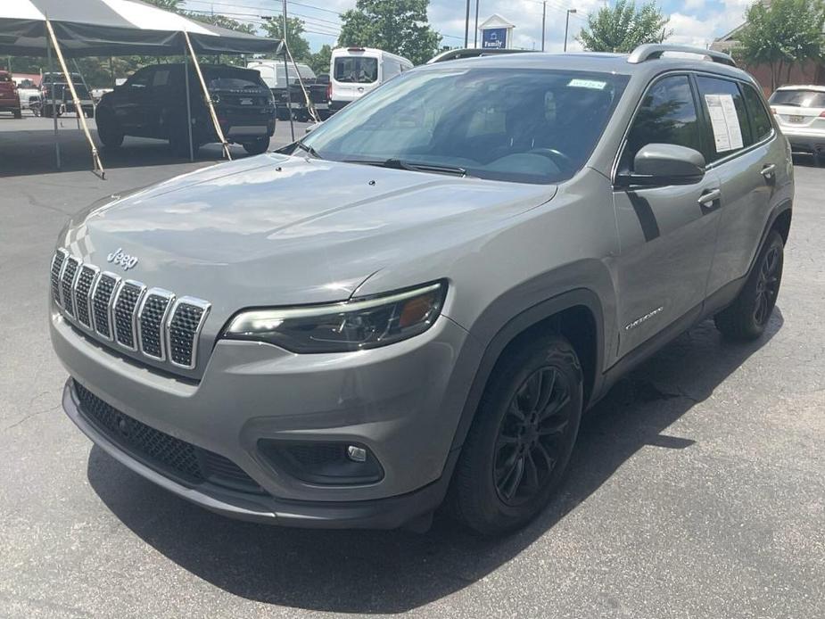 used 2021 Jeep Cherokee car, priced at $18,900