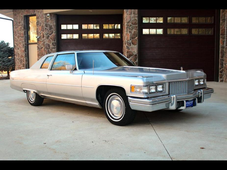 used 1975 Cadillac DeVille car, priced at $12,999