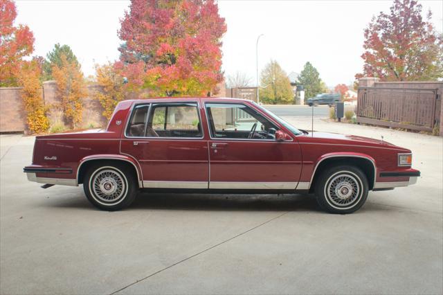 used 1985 Cadillac DeVille car, priced at $6,999