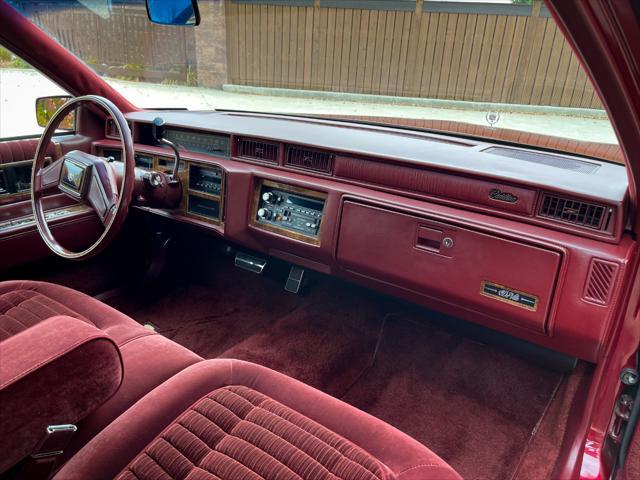 used 1985 Cadillac DeVille car, priced at $6,999