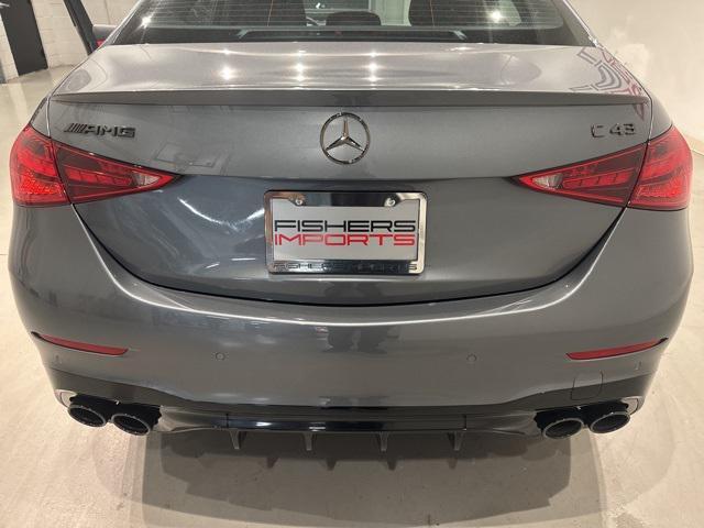 used 2024 Mercedes-Benz AMG C 43 car, priced at $62,850