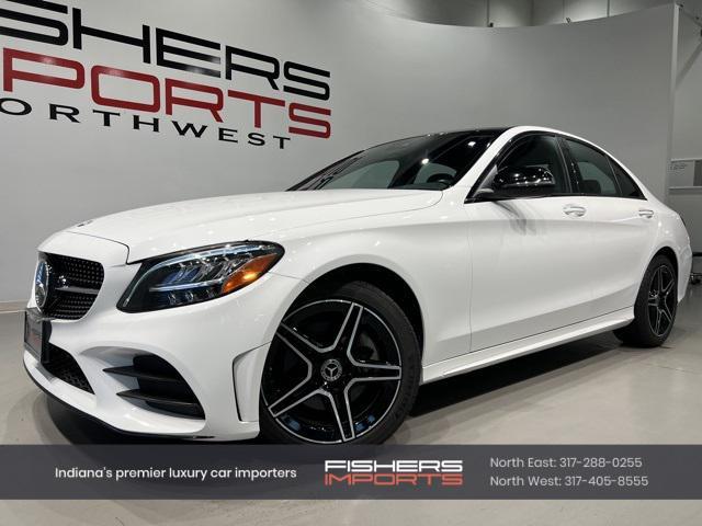 used 2021 Mercedes-Benz C-Class car, priced at $31,350