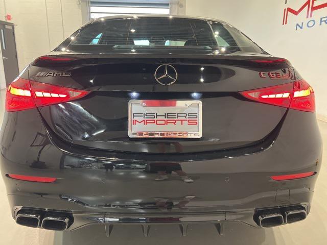 used 2024 Mercedes-Benz AMG C 63 car, priced at $78,900