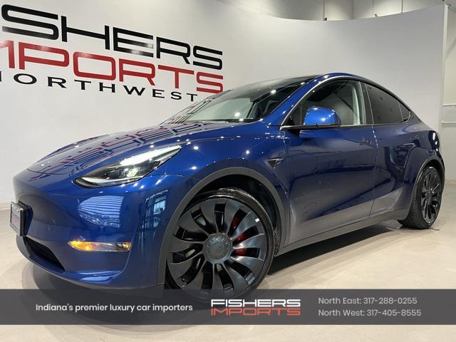 used 2022 Tesla Model Y car, priced at $33,442