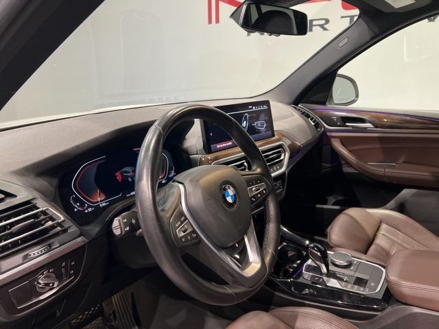 used 2022 BMW X3 car, priced at $32,850
