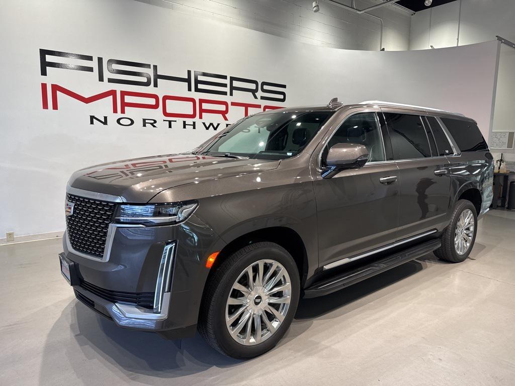 used 2021 Cadillac Escalade ESV car, priced at $67,850