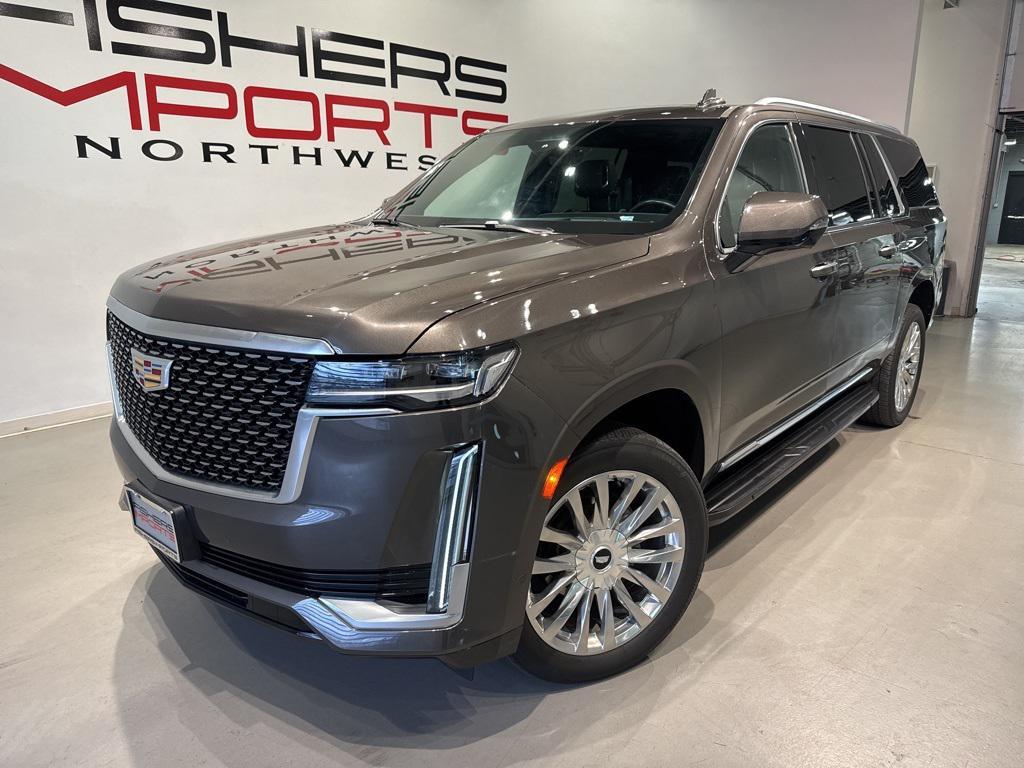 used 2021 Cadillac Escalade ESV car, priced at $67,850