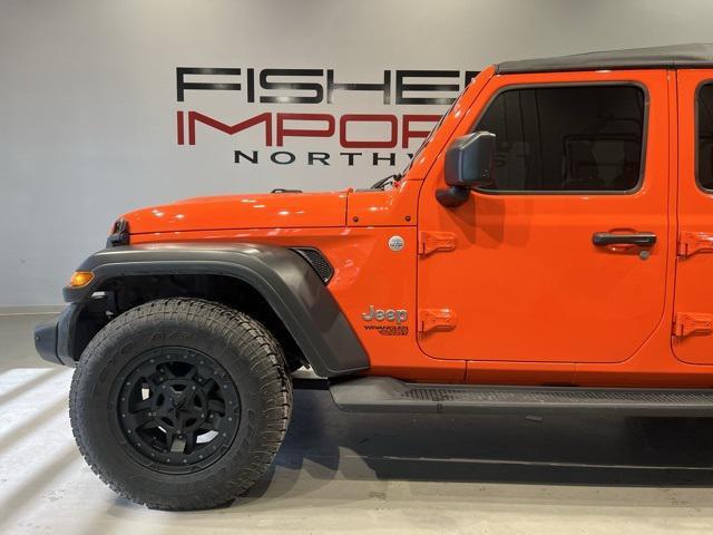 used 2018 Jeep Wrangler Unlimited car, priced at $25,263