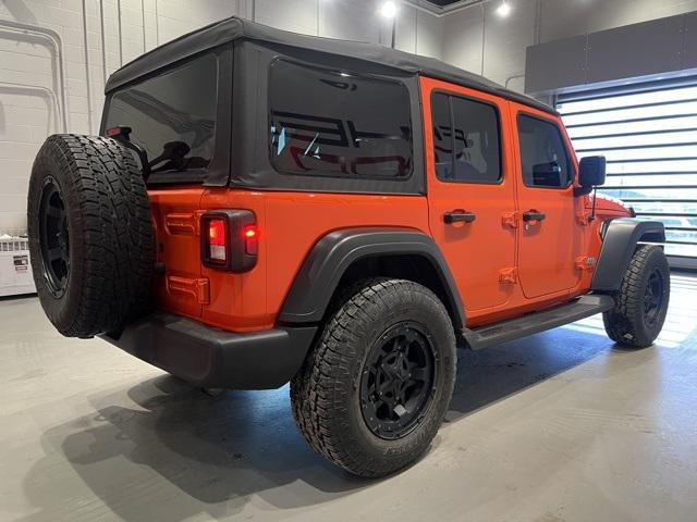 used 2018 Jeep Wrangler Unlimited car, priced at $25,263