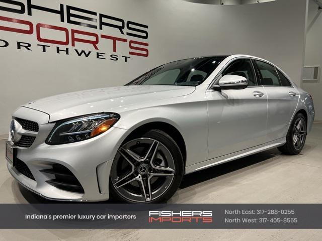 used 2021 Mercedes-Benz C-Class car, priced at $29,450