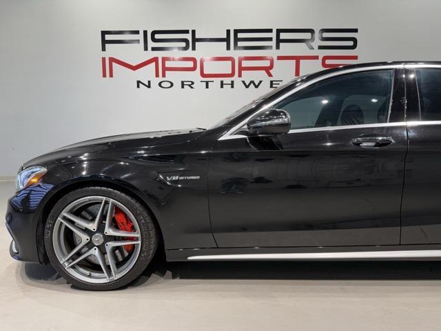 used 2016 Mercedes-Benz AMG C car, priced at $39,730