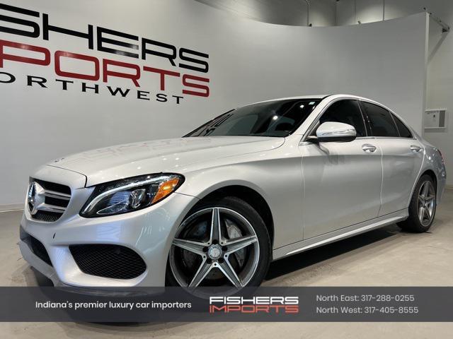 used 2015 Mercedes-Benz C-Class car, priced at $11,720
