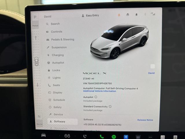 used 2023 Tesla Model X car, priced at $56,988