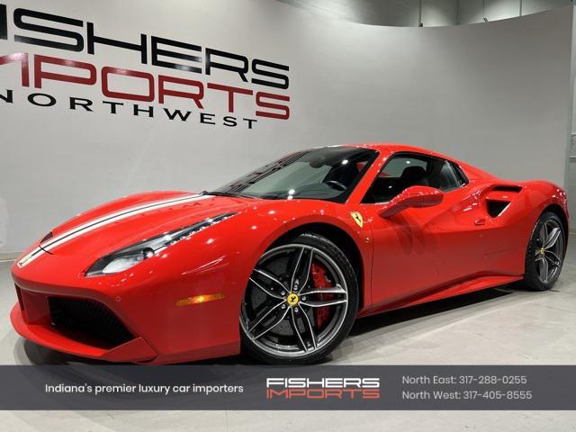 used 2018 Ferrari 488 Spider car, priced at $282,850