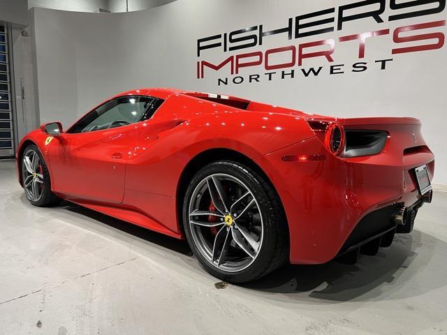 used 2018 Ferrari 488 Spider car, priced at $282,850