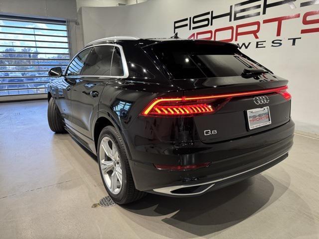 used 2022 Audi Q8 car, priced at $50,650
