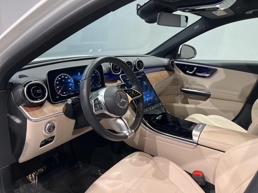 used 2024 Mercedes-Benz C-Class car, priced at $38,850