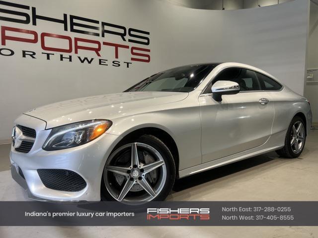 used 2017 Mercedes-Benz C-Class car, priced at $16,814