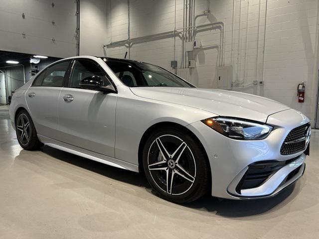 used 2022 Mercedes-Benz C-Class car, priced at $37,850