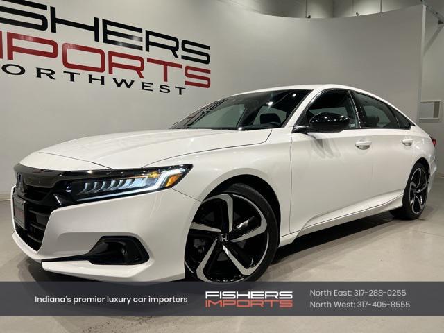 used 2021 Honda Accord car, priced at $26,671