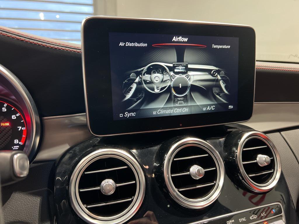 used 2018 Mercedes-Benz AMG C 63 car, priced at $49,850