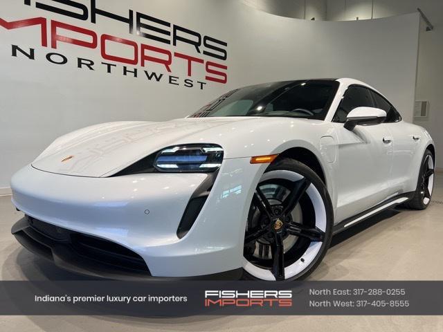 used 2024 Porsche Taycan car, priced at $92,200