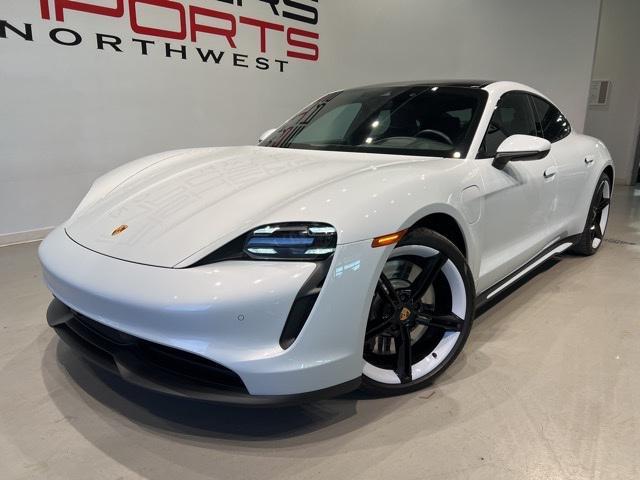 used 2024 Porsche Taycan car, priced at $92,200