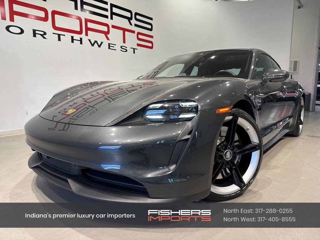 used 2024 Porsche Taycan car, priced at $87,850
